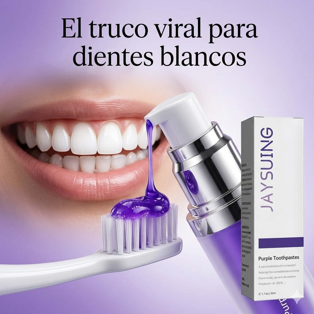 (REGALO!) Dientes perfectos en 30 segundos- Serum blanqueador V34 Pro.