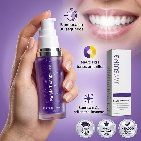 (REGALO!) Dientes perfectos en 30 segundos- Serum blanqueador V34 Pro.