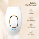 Di adiós al vello para siempre. Desde casa, en minutos, sin dolor. Depiladora Laser Luxify