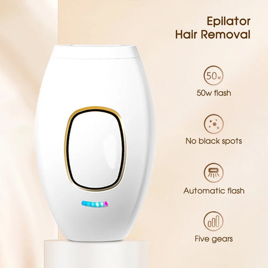 Di adiós al vello para siempre. Desde casa, en minutos, sin dolor. Depiladora Laser Luxify