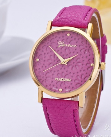 Geneva Flower Wrist Watch – Timeless Elegance Blooms on Your Wrist